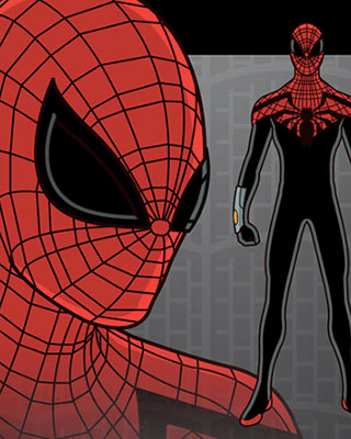 320x400 Spider Man Infographic Costume Evolution 1962 2014 Geektyrant