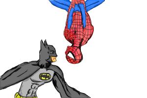 300x200 How To Draw Batman Vs Spiderman