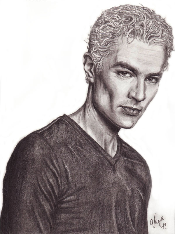 600x801 James Marsters As Spike Poetry And Artwork