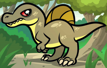 350x222 How To Draw How To Draw A Spinosaurus For Kids