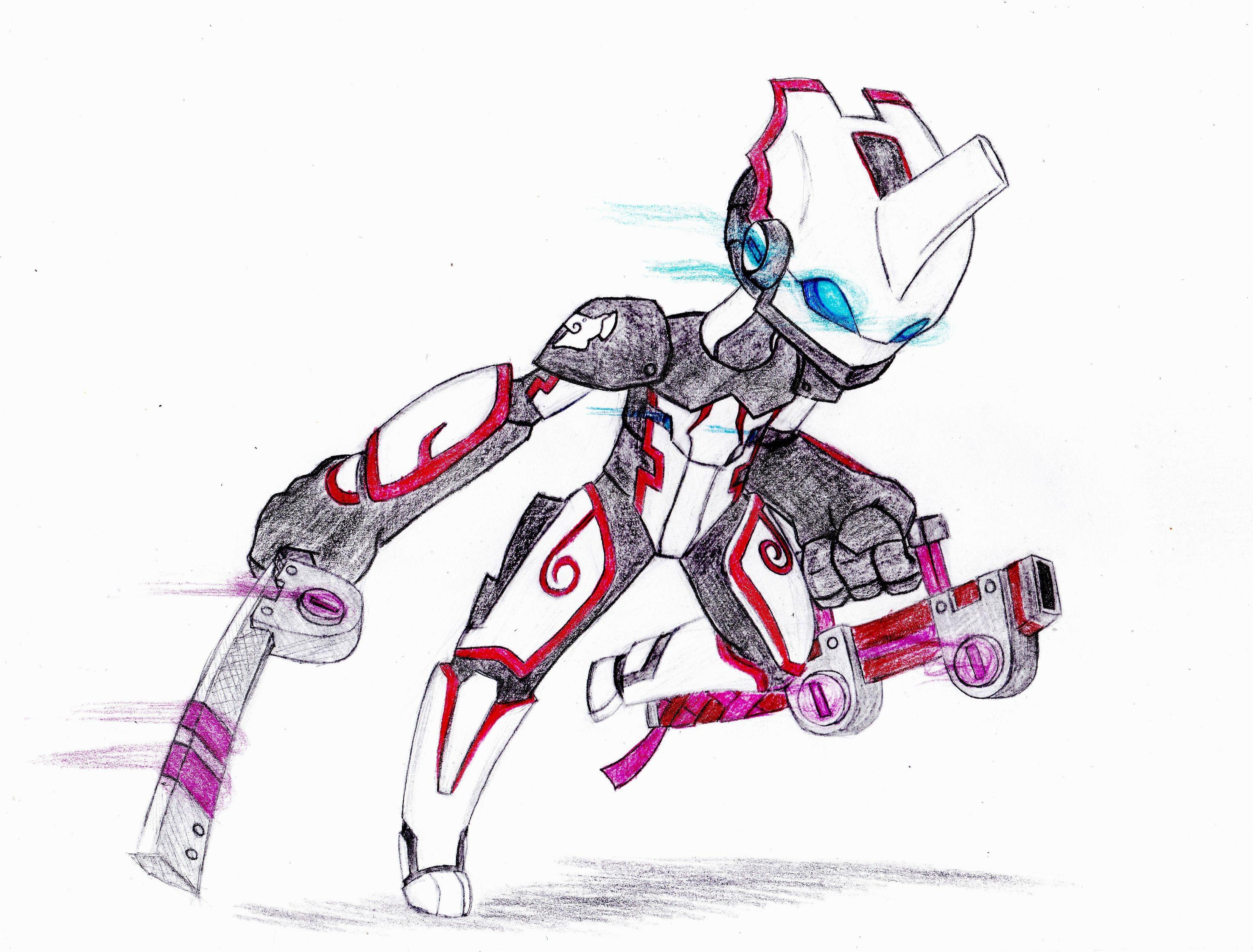 3311x2517 Spiral Knights And Warframe Crossover Armor