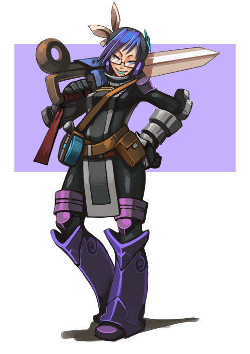 496x702 The Mighty Panty Raiders Spiral Knights Humanized Bechamel