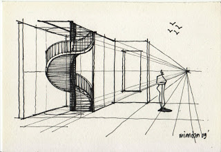 320x220 How To Draw A Spiral Staircase Learn To Draw