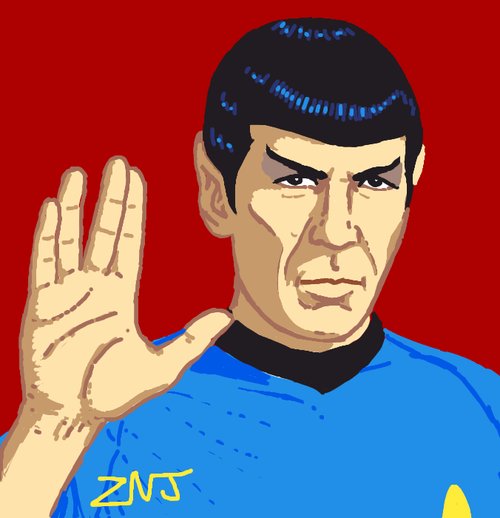 500x518 Spock Drawings