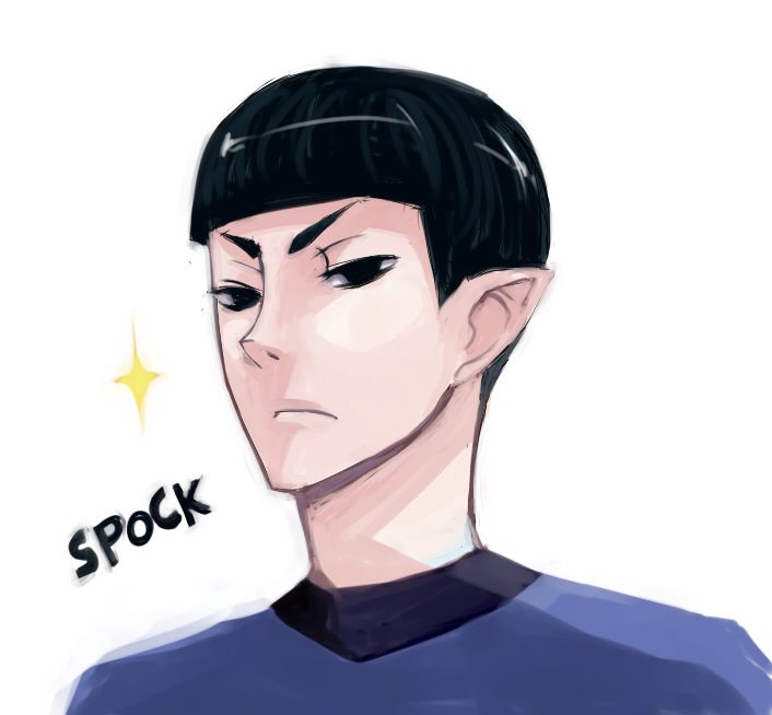 706x654 Spock By Demitasse Lover On Interesting Drawings