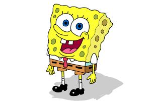 300x200 How To Draw Spongebob Step By Step
