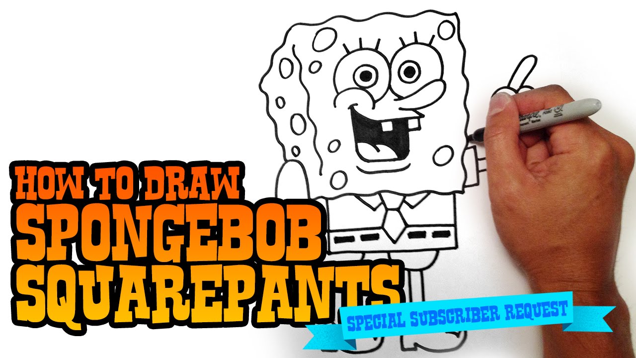 1280x720 How To Draw Spongebob Squarepants