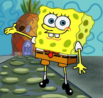 350x334 How To Draw How To Draw Spongebob Squarepants