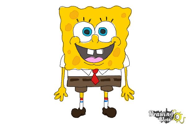 600x400 How To Draw Spongebob Squarepants