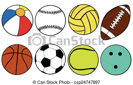 450x290 Set Of Different Color Balls Eps Vectors