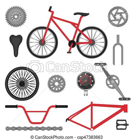 450x470 Parts Of Bmx Bike Off Road Sport Bicycle Used For Racing