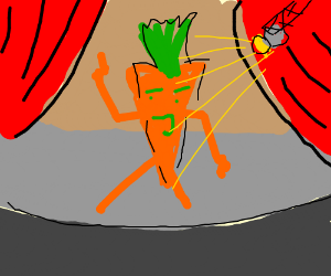 300x250 Dancing Carrot In The Spotlight