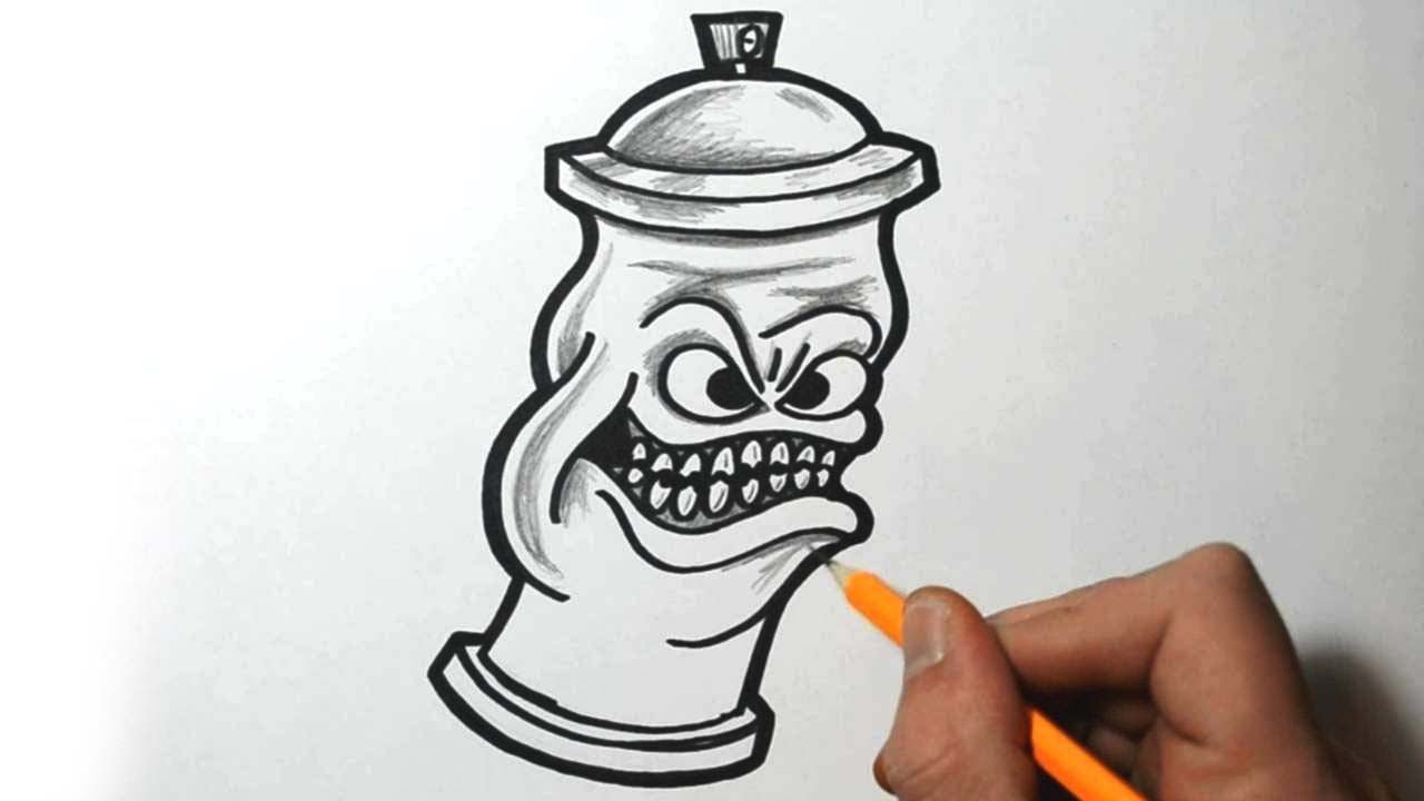 1280x720 How To Draw A Spraycan Character