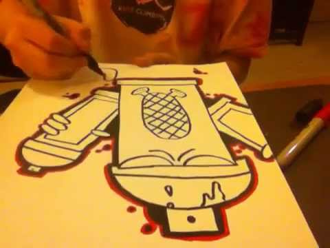 480x360 How To Draw A Graffiti Spray Paint Can For Beginners