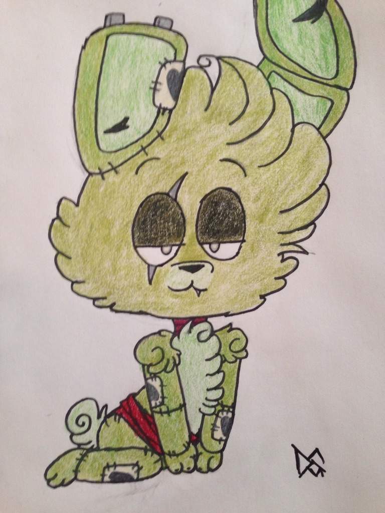 768x1024 Springtrap Drawing (From Poll) Five Nights At Freddy's Amino