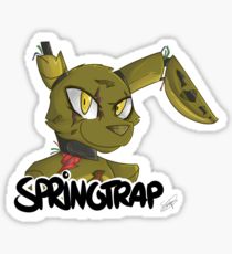 210x230 Springtrap Drawing Stickers Redbubble