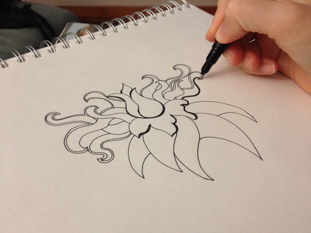 1024x768 Squiggly Doodle Drawing Doodle Addicted