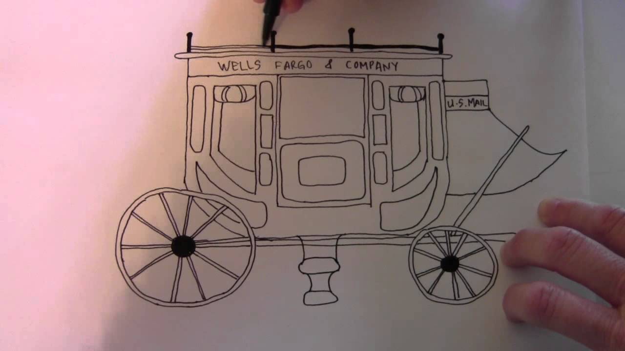 1280x720 How To Draw A Stage Coach