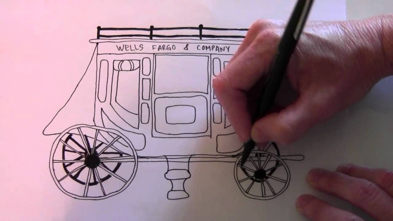 1280x720 How To Draw A Stage Coach