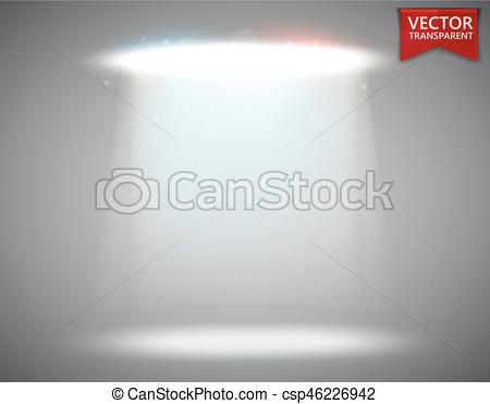 450x371 Spotlight Scene Transparent Light Effect. Stage Light Eps