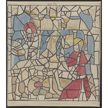 355x355 Record Drawing Of Stained Glass Knowles, J. W. Vampa Search