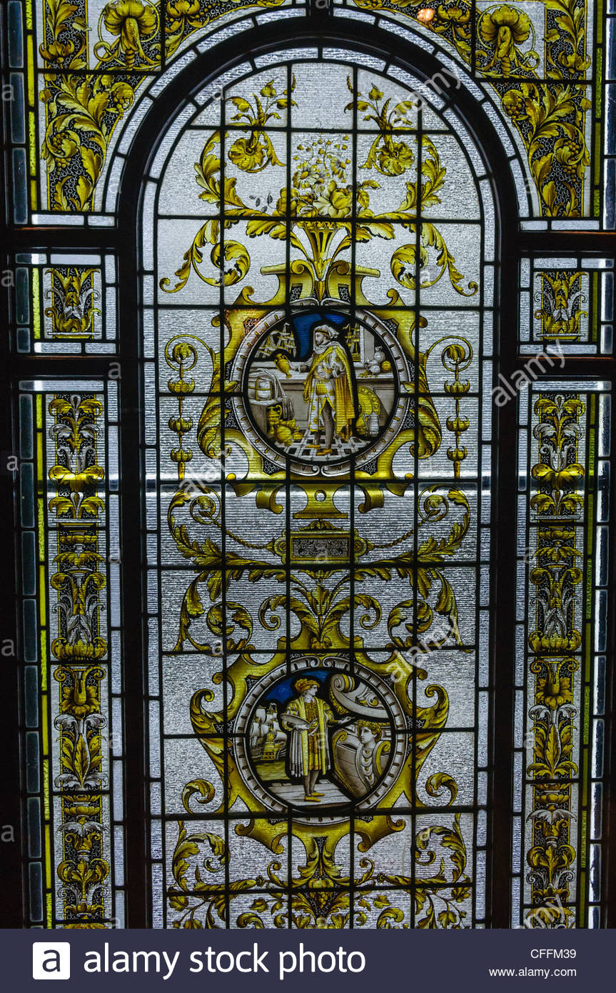 863x1390 Stained Glass Window Taken From The Harland And Wolff Drawing