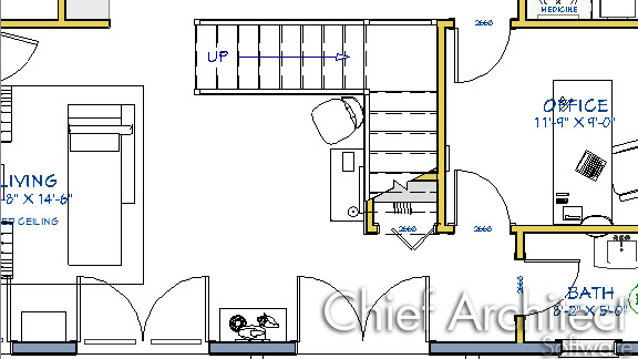 576x324 Modifying The Display Of Stairs In Plan View