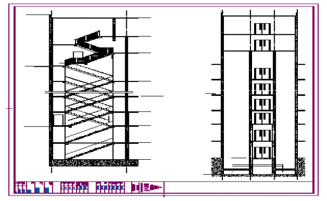 650x400 Section Detail Design Drawing