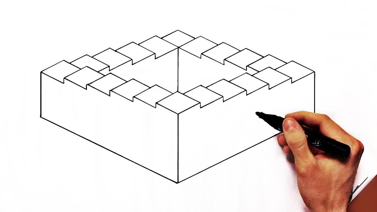 1280x720 3d Optical Illusion