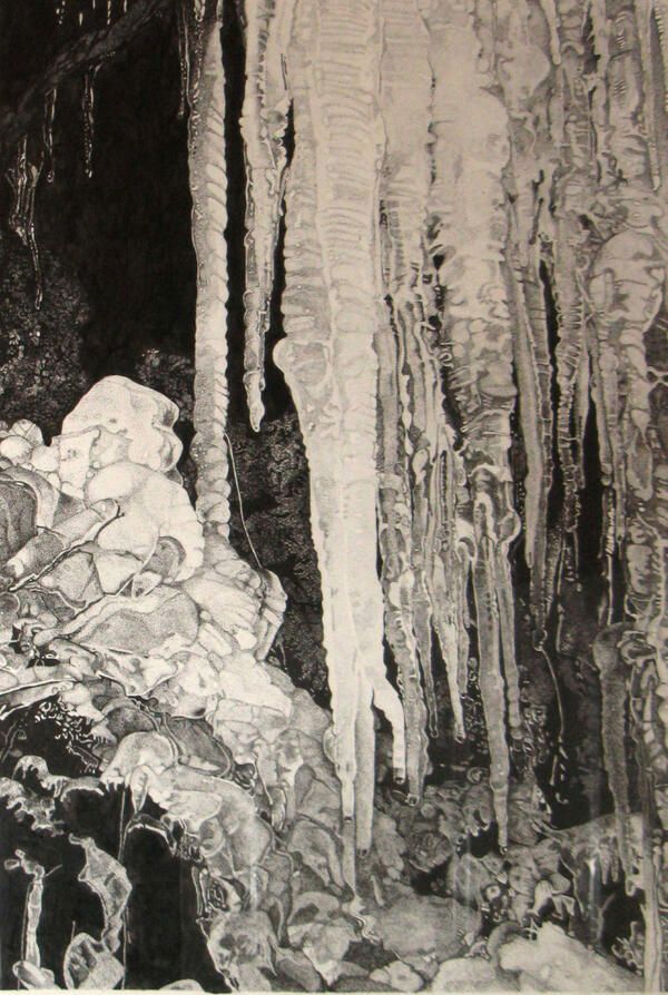 600x894 Mercury, Pen Ink Rapidograph Drawing. Pen Drawing