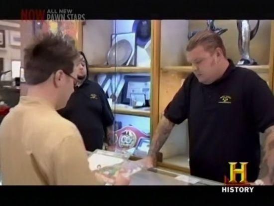 550x413 Stan Lee Spider Man Sketches On Pawn Stars