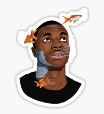210x230 Vince Staples Drawing Stickers Redbubble
