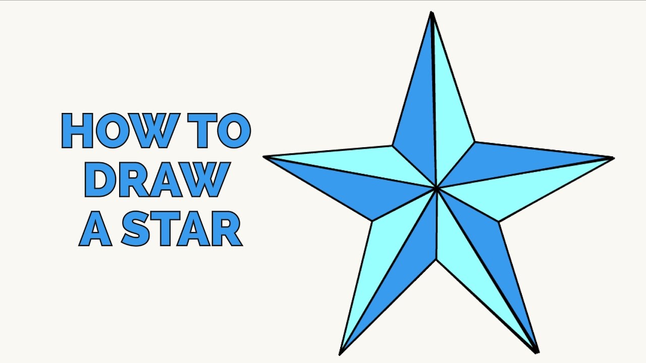 1280x720 How To Draw A Star