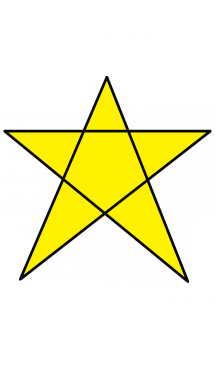 215x382 How To Draw A Star For Kids, Toddlers, Easy Step By Step Drawing