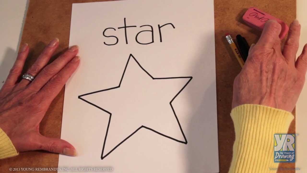 1280x720 Teaching Kids How To Draw How To Draw A Star