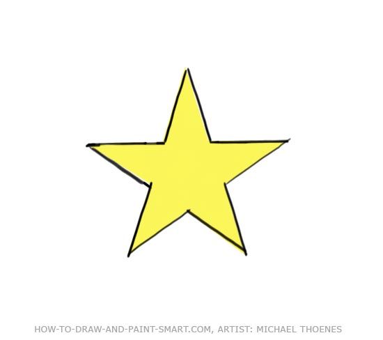 550x488 How To Draw A Star Step 7 For Luke Star, Quilt