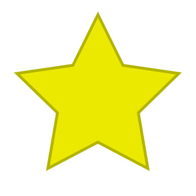 395x395 Drawing A Vector Star
