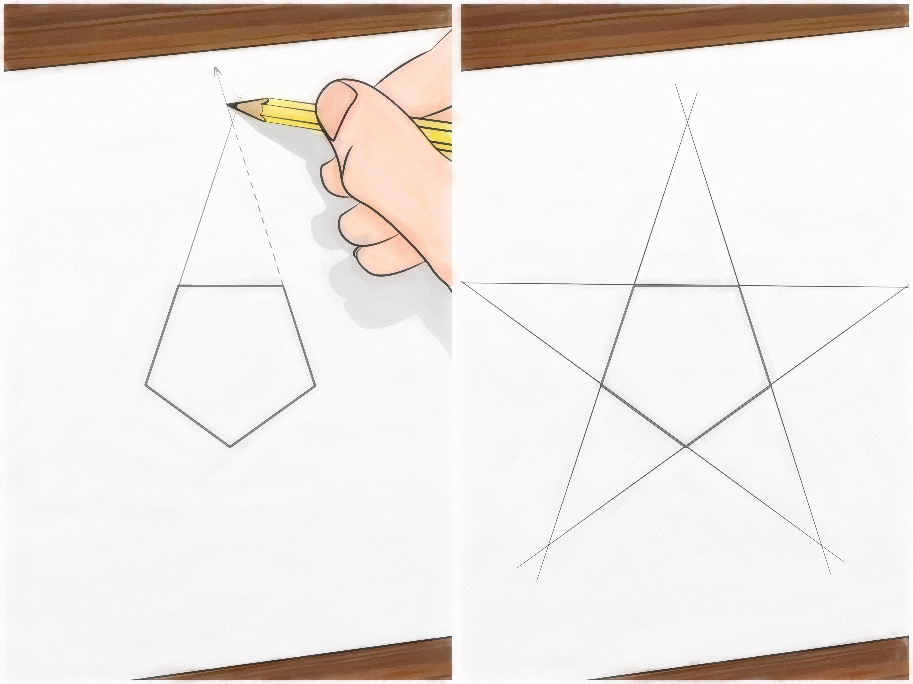 3200x2400 How To Draw A Perfect Star 13 Steps (With Pictures)