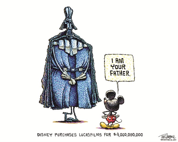 600x478 Disney + Star Wars Mash Ups!