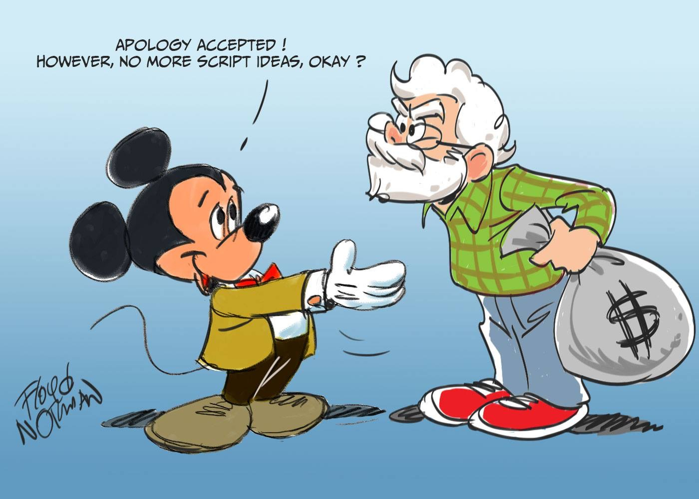 1400x1000 Star Wars Cartoon Drawing Drawn Star Wars Cartoon