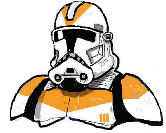 546x438 Star Wars Clone Trooper Drawings 4 Star Wars Clone