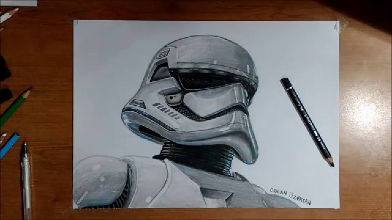 1280x720 Stormtrooper Realistic Art