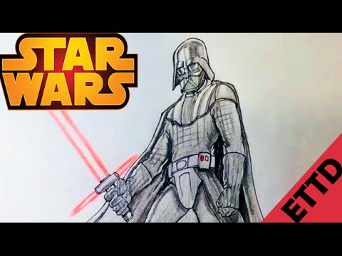 480x360 How To Draw Darth Vader From Star Wars