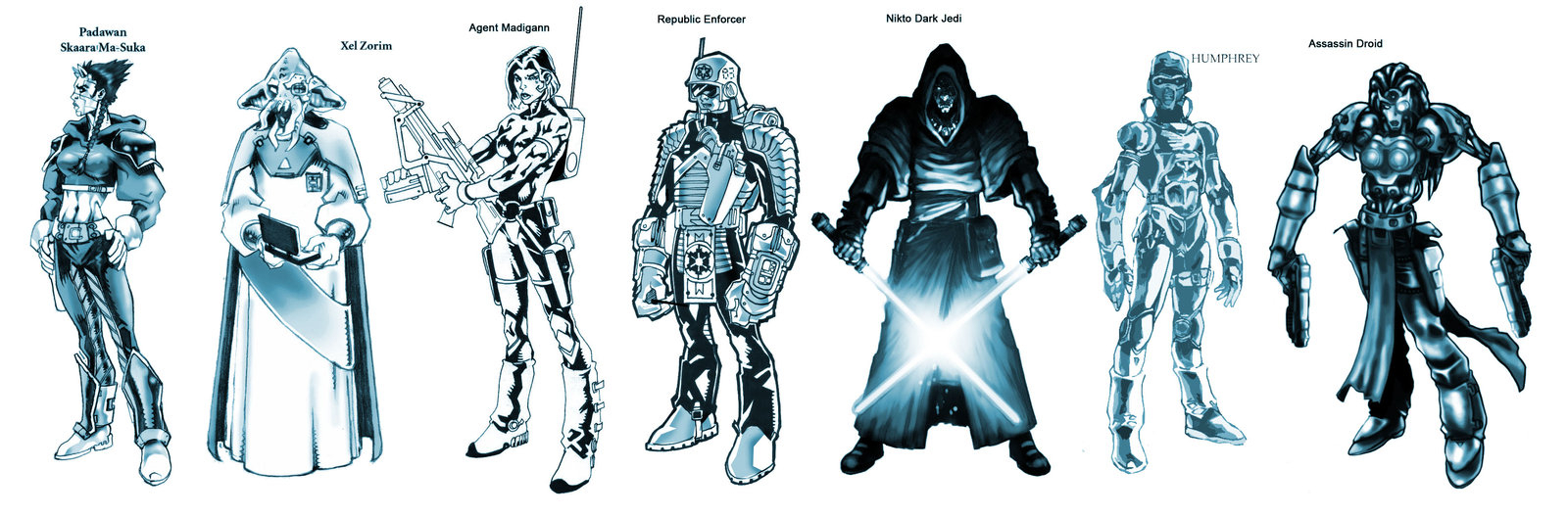 Star Wars Drawing Of Characters at GetDrawings | Free download