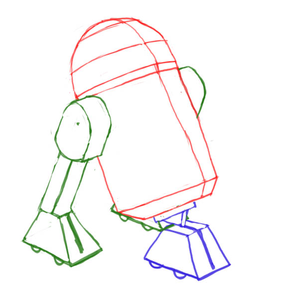 600x600 How To Draw Star Wars Characters R2d2