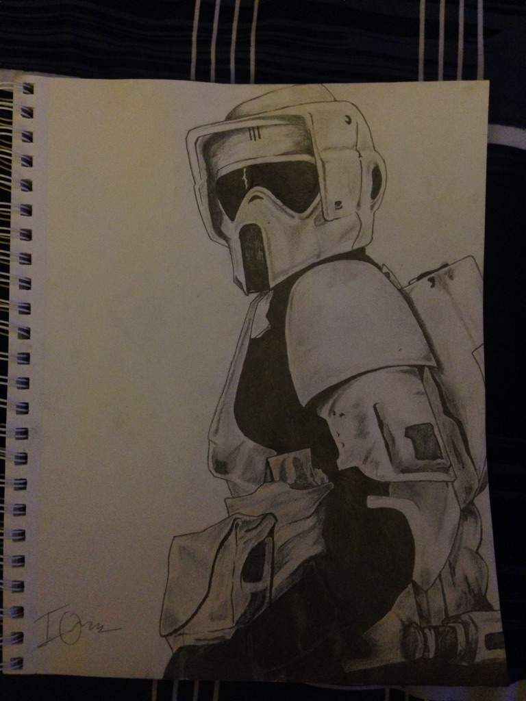 768x1024 Scout Trooper Pencil Drawing Star Wars Amino