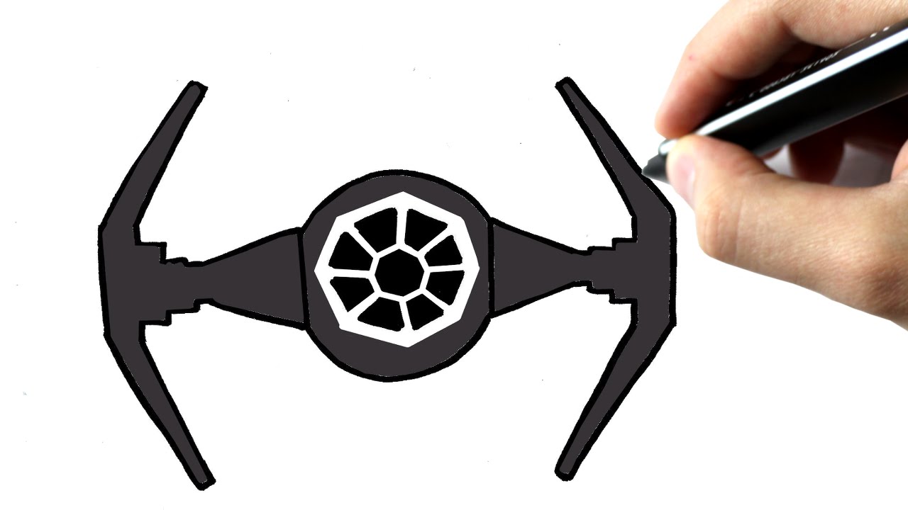 Star Wars Tie Fighter Drawing at GetDrawings | Free download