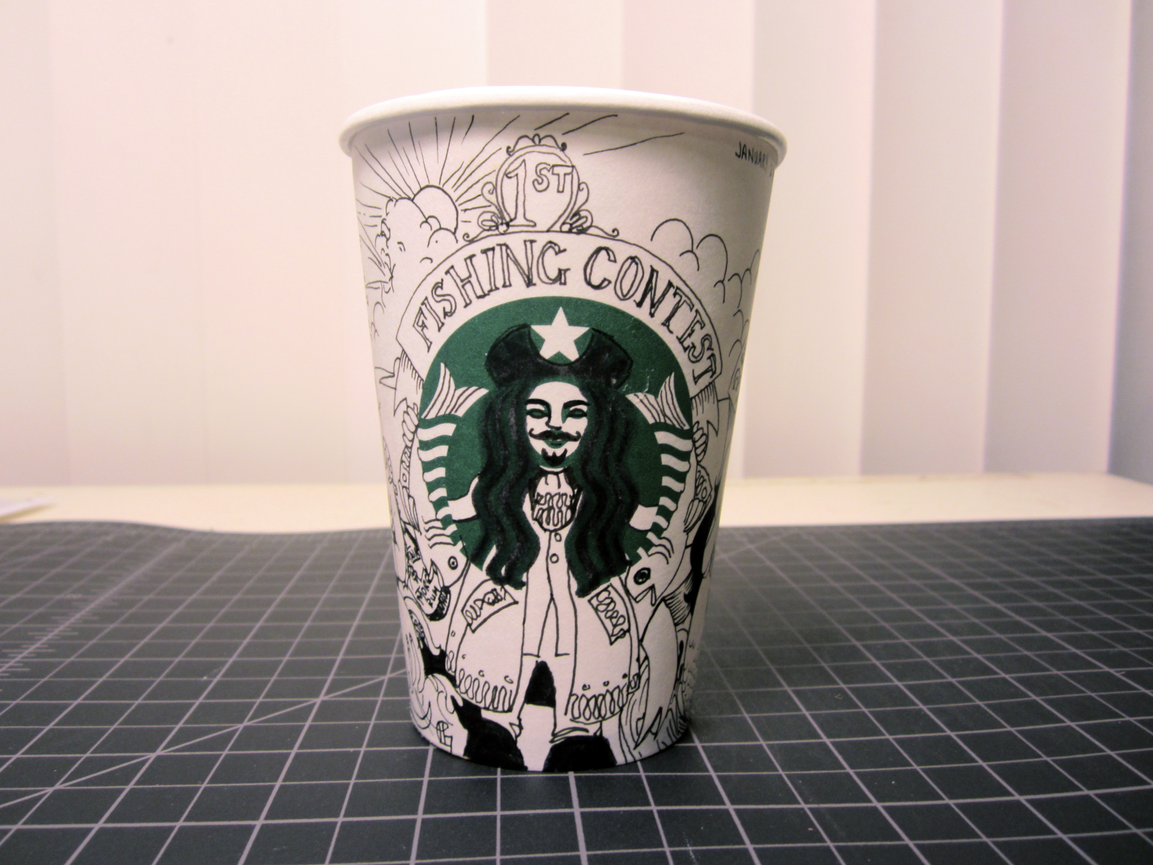 4000x3000 Things To Do With A Starbucks Cup The Fishing Contest Am I I Am