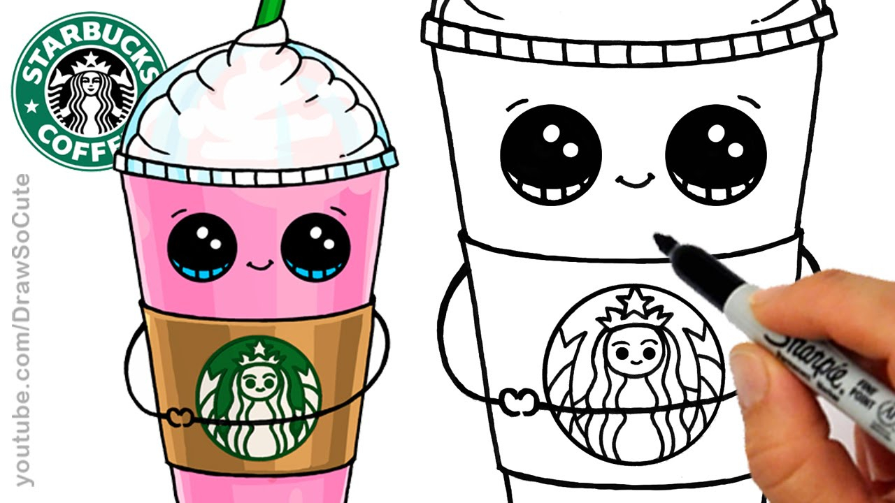 Starbucks Drawing at GetDrawings | Free download