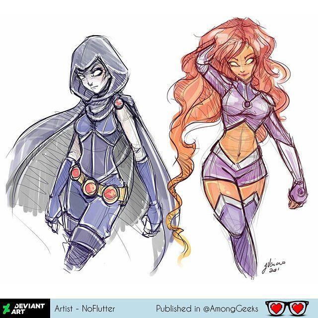 640x640 Raven And Starfire